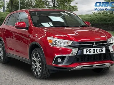 Used Mitsubishi ASX 117 HP (86 kW) 2018 Red SUV