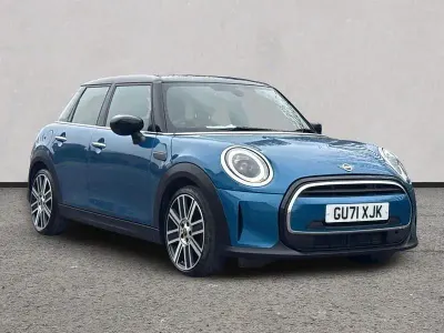 Usado Mini Cooper Exclusive 2021 Azul Citadino