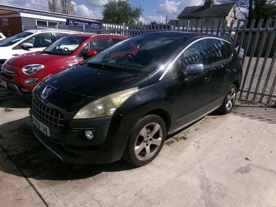 Used Peugeot 3008 112 HP (82 kW) 2009 Black Estate