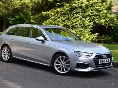 Begagnad Audi A4 Sport 163 HK (119 kW) 2020 Silver Kombi