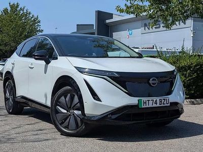 White Used 2025 Nissan Ariya Evolve SUV | £32,690 (A bit pricey)
