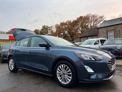 Used Ford Focus Titanium 125 HP (91 kW) 2021 Blue Hatchback