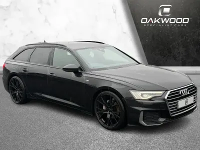 Begagnad Audi A6 S-Line 204 HK (150 kW) 2019 Grå Kombi