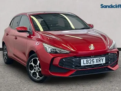 Used MG MG3 Trophy 194 HP (142 kW) 2024 Tri coat  dynamic red Hatchback