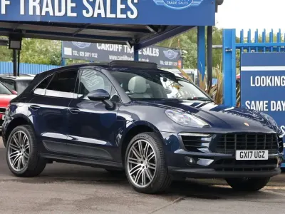 Used Porsche Macan S 2017 Blue SUV