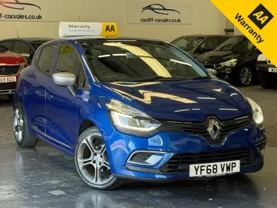 Used Renault Clio GT-Line 90 HP (66 kW) 2018 Blue Hatchback