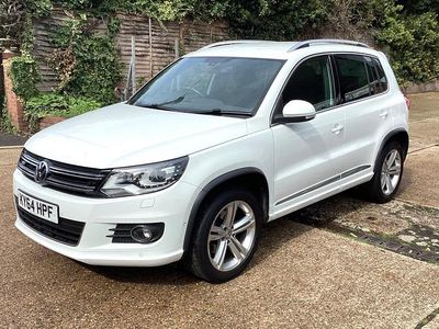 Used VW Tiguan R-line 177 HP (130 kW) 2014 White SUV