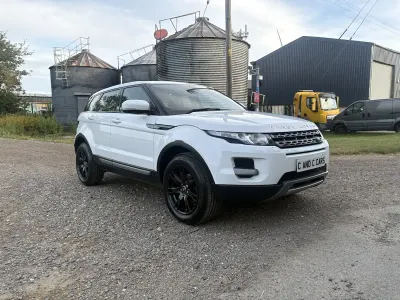 Used Land Rover Range Rover evoque Pure 150 HP (110 kW) 2013 White SUV