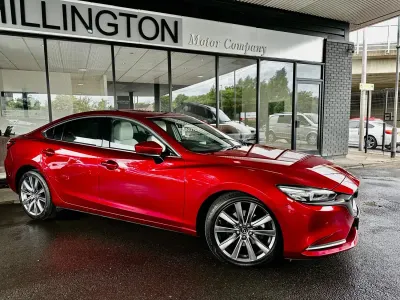 Begagnad Mazda 6 Inclusive 184 HK (135 kW) 2019 Röd Sedan