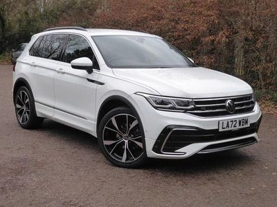 White Used 2023 VW Tiguan R-line SUV | £26,295 (Good price)