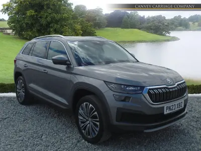 Used Skoda Kodiaq SE L Executive 150 HP (110 kW) 2023 Grey SUV