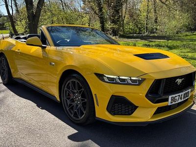 Used Ford Mustang GT 2024 Yellow Cabriolet