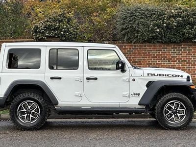 White Used 2024 Jeep Wrangler Rubicon SUV | £48,999 (Expensive)