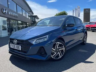 New Hyundai i20 N Line 100 HP (73 kW) 2026 Blue Hatchback