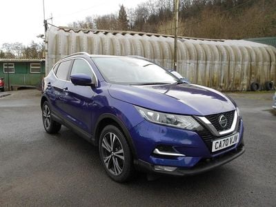 Used Nissan Qashqai N-Connecta 140 HP (102 kW) 2021 Blue SUV