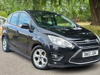 Used Ford C-MAX Zetec 113 HP (83 kW) 2012 Black MPV