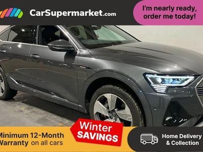 Used 2022 Audi e-tron Sportback S-Line SUV | £23,476 (Fair price)