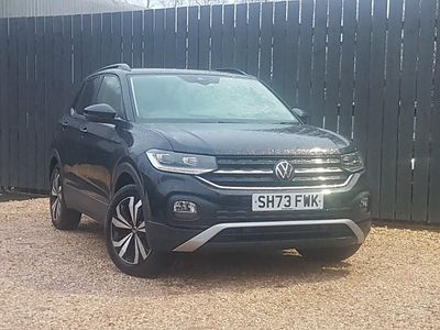 Black Used 2023 VW T-Cross Black Edition SUV | £20,498 (Fair price)
