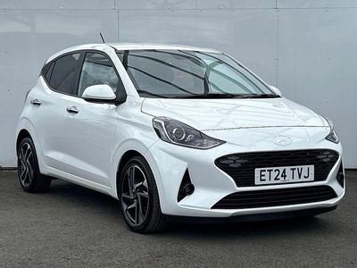 White Used 2024 Hyundai i10 Premium Hatchback | £14,950 (Fair price)