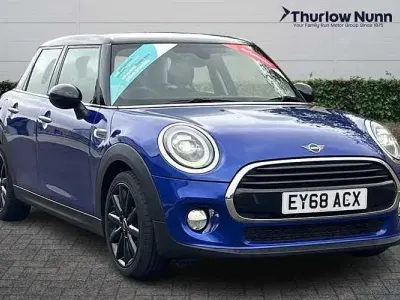 Used Mini Cooper Classic 136 HP (100 kW) 2018 Blue Hatchback