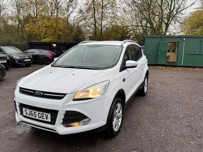 White Used 2015 Ford Kuga Zetec SUV | £6,691 (Good price)