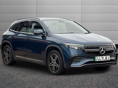Used Mercedes EQA250 AMG line 139 kW (190 HP) 2021 Denim blue SUV