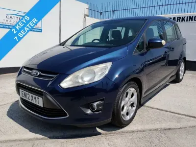 Used Ford Grand C-Max Zetec 115 HP (84 kW) 2012 Blue MPV