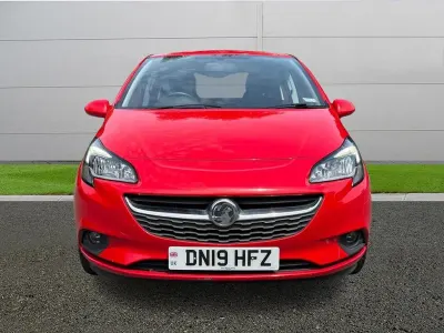Used Vauxhall Corsa Design Edition 90 HP (66 kW) 2019 Red Hatchback