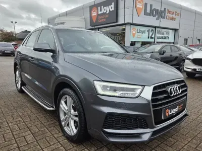 Used Audi Q3 S-Line 150 HP (110 kW) 2018 Grey SUV