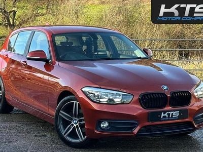 Used BMW 118 Sport Line 136 HP (100 kW) 2018 Orange Hatchback