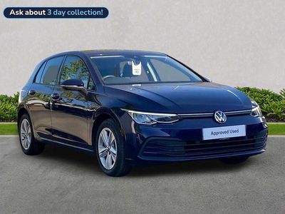 Used VW Golf VIII Life 150 HP (110 kW) 2022 Blue Hatchback