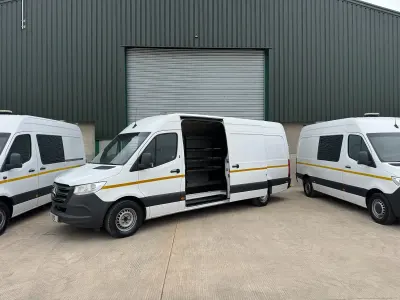 Used Mercedes Sprinter 141 HP (103 kW) 2020 White Van