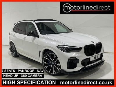 White Used 2020 BMW X5 M Sport SUV | £43,375 (A bit pricey)