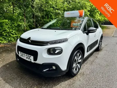 Used Citroën C3 Flair 100 HP (73 kW) 2017 White Hatchback