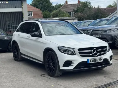 Used Mercedes GLC250 AMG line 2017 White SUV