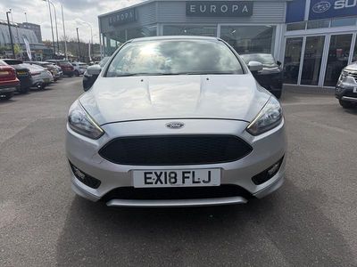 Used Ford Focus ST-Line 2018 Silver Hatchback