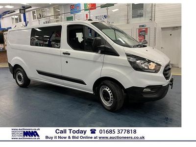 White Used 2021 Ford Transit Custom Van | £8,050 (Expensive)
