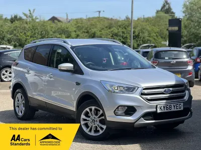 Used Ford Kuga Titanium 150 HP (110 kW) 2018 Silver SUV