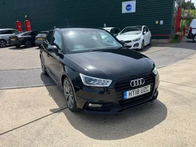 Used Audi A1 Sportback Black Edition 125 HP (91 kW) 2018 Black Hatchback