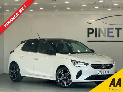 Used Vauxhall Corsa Elite 100 HP (73 kW) 2020 White Hatchback