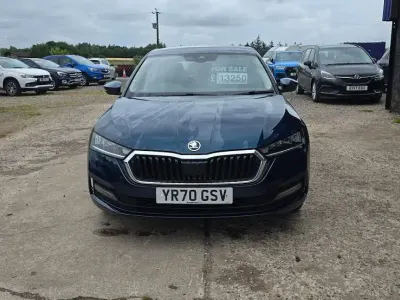Used Skoda Octavia SE First Edition 150 HP (110 kW) 2020 Blue Hatchback