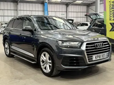 Used Audi Q7 S-Line 272 HP (200 kW) 2018 Grey SUV