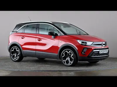 Used Vauxhall Crossland Ultimate 130 HP (95 kW) 2023 Red SUV