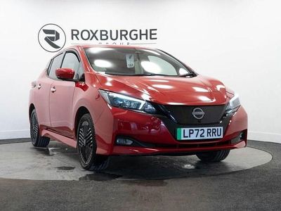 Used Nissan Leaf N-Connecta 160 kW (218 HP) 2022 Red Hatchback