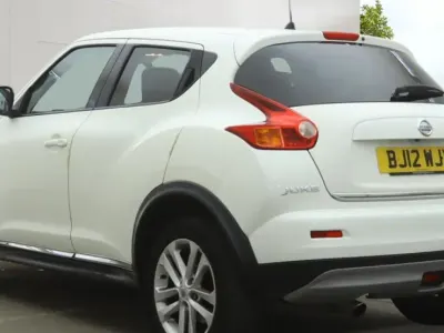 Used Nissan Juke Acenta 110 HP (80 kW) 2012 White SUV