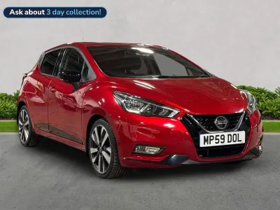 Second-hand Nissan Micra S 100 CP (73 kW) 2019 Roșu Hatchback