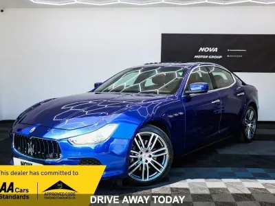 Used Maserati Ghibli 330 HP (242 kW) 2016 Blue Sedan