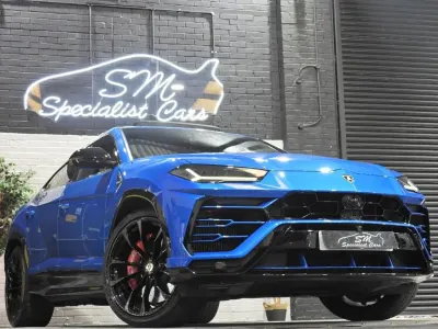 Used Lamborghini Urus 2019 Blue SUV