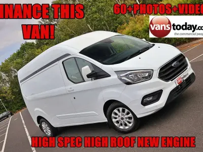 Used Ford Transit Custom Limited 170 HP (125 kW) 2018 White Van