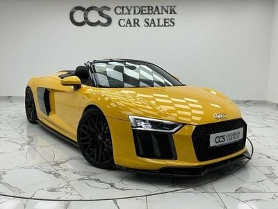Used Audi R8 Spyder Advanced 540 HP (397 kW) 2018 Yellow Cabriolet